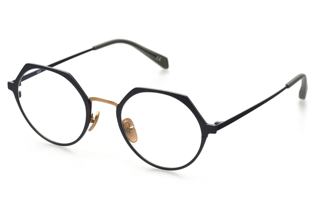 Kaleos Eyehunters - Selmanagic Eyeglasses Dark Grey/Gold