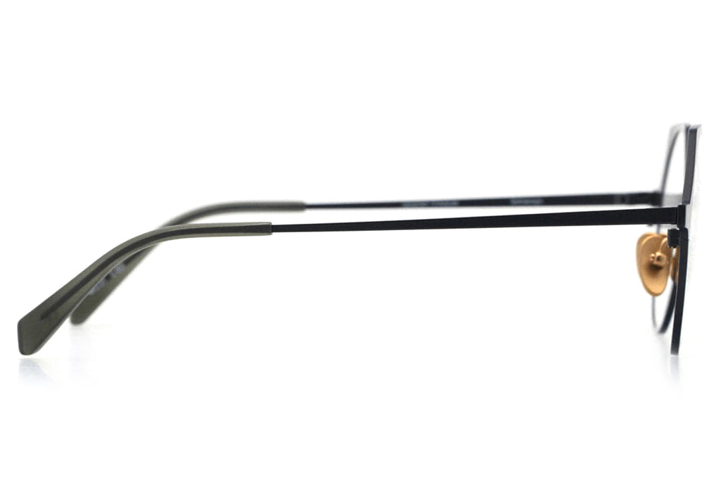 Kaleos Eyehunters - Selmanagic Eyeglasses Dark Grey/Gold