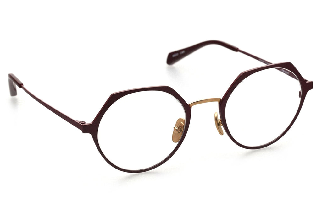 Kaleos Eyehunters - Selmanagic Eyeglasses Garnet/Gold