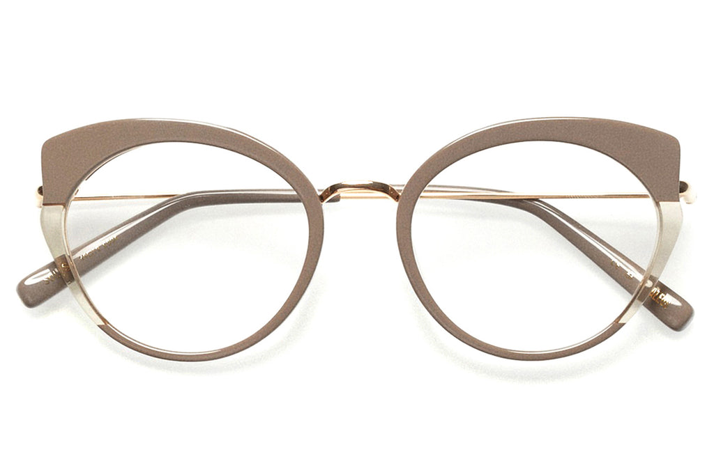 Kaleos Eyehunters - Solis Eyeglasses Taupe