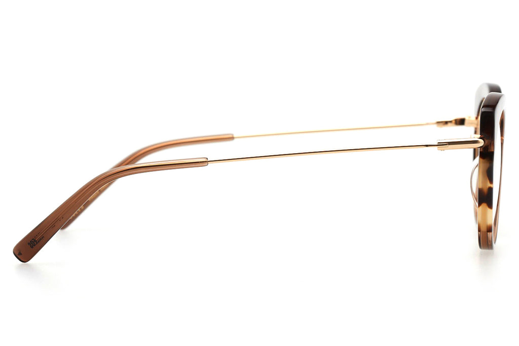 Kaleos Eyehunters - Solis Eyeglasses Brown