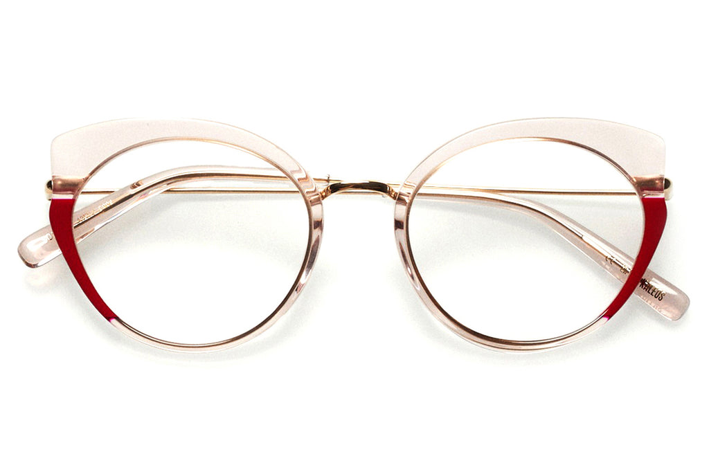 Kaleos Eyehunters - Solis Eyeglasses Light Pink/Red