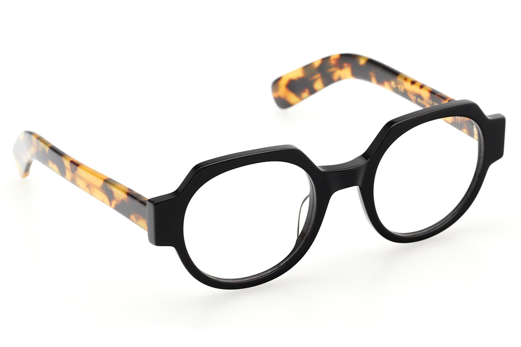 Kaleos Eyehunters - Dewitt Eyeglasses Black