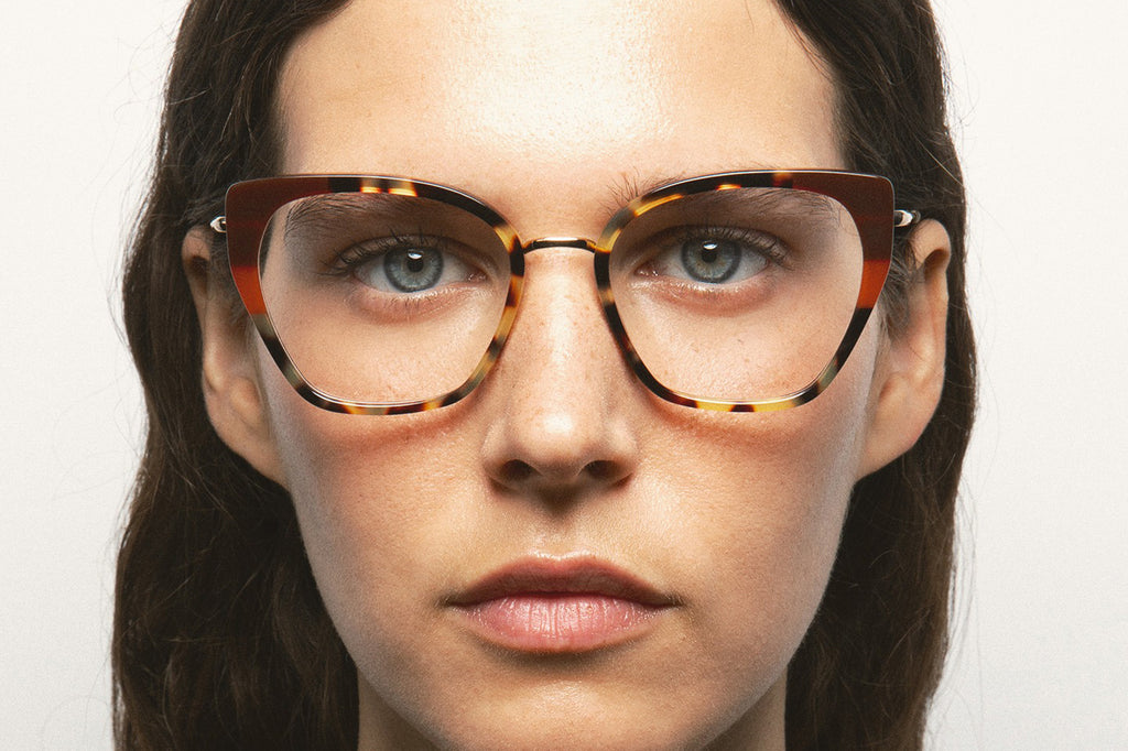 Kaleos Eyehunters - Steele Eyeglasses Brown Tortoise/Brown