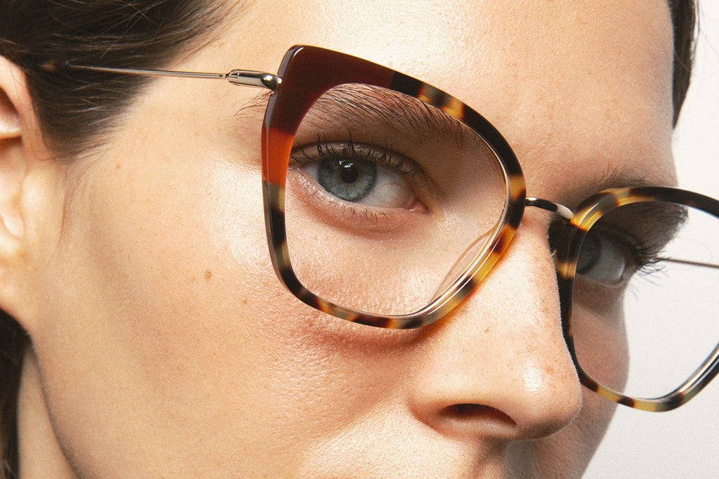 Kaleos Eyehunters - Steele Eyeglasses Brown Tortoise/Brown
