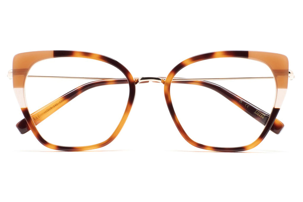 Kaleos Eyehunters - Steele Eyeglasses Brown Havana/Transparent Brown