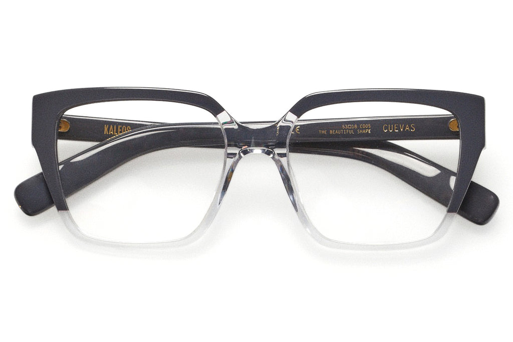 Kaleos Eyehunters - Cuevas Eyeglasses Black/Crystal