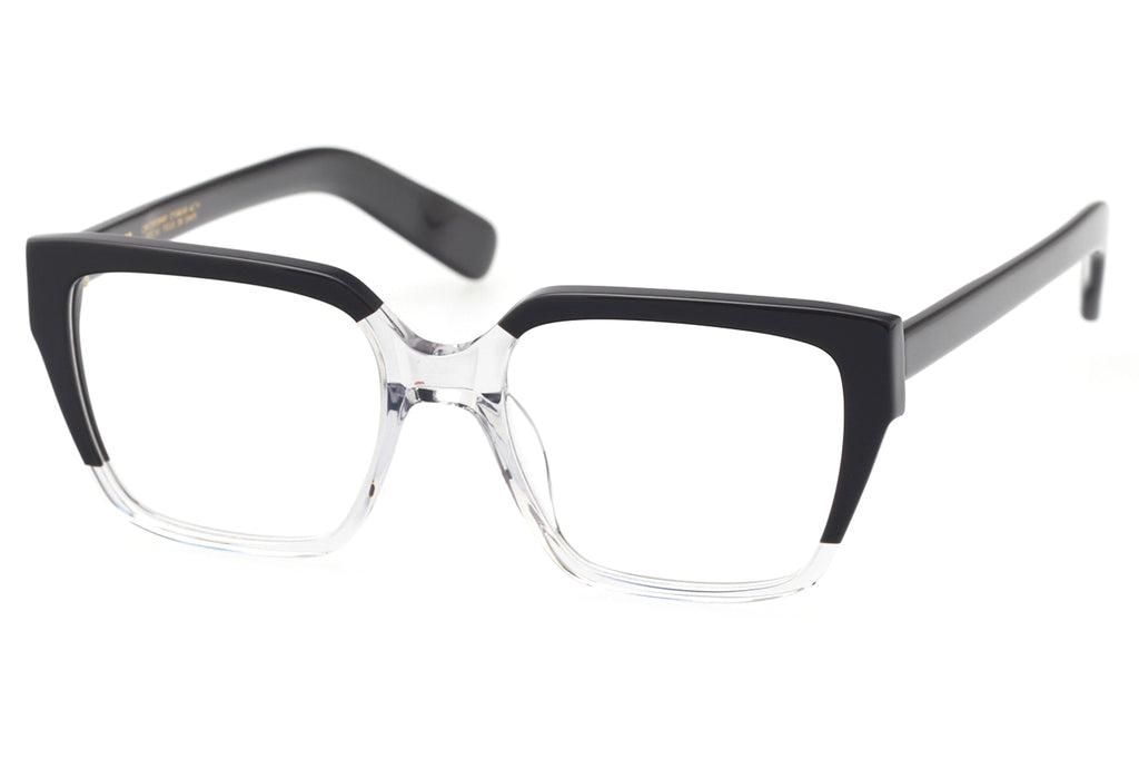 Kaleos Eyehunters - Cuevas Eyeglasses Black/Crystal
