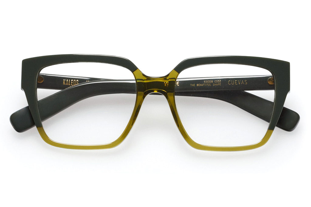 Kaleos Eyehunters - Cuevas Eyeglasses Black/Olive
