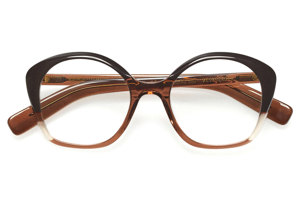 Kaleos Eyehunters - Weinberger Eyeglasses Transparent Brown/Dark Brown