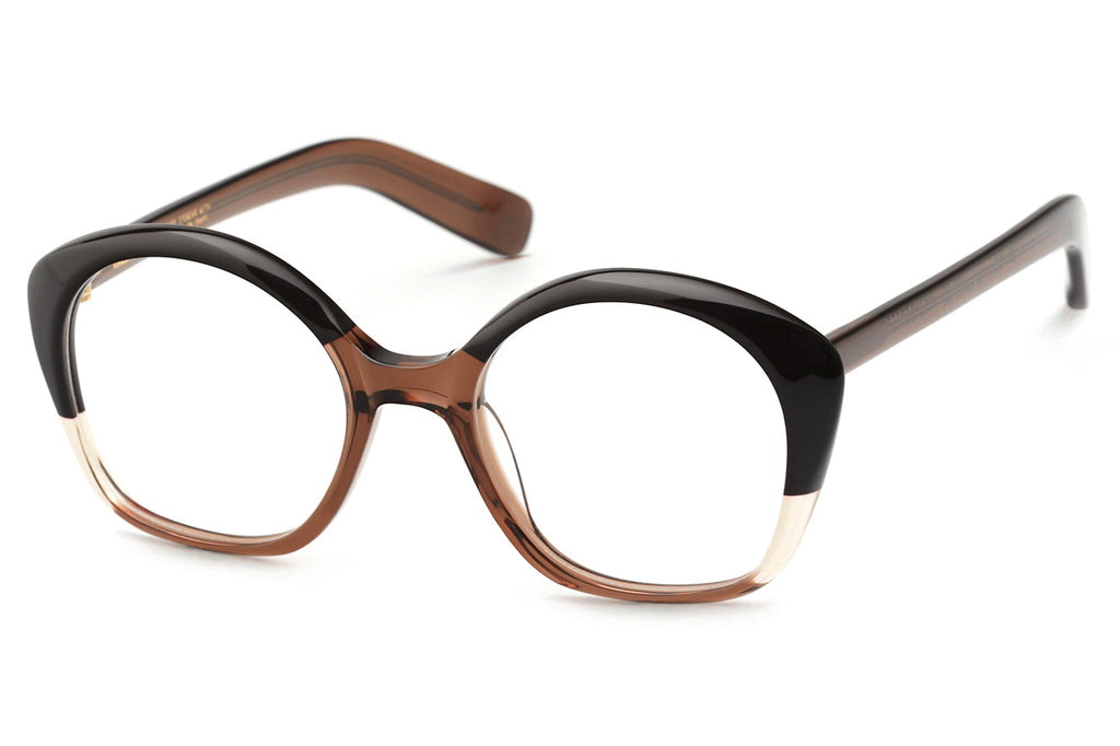 Kaleos Eyehunters - Weinberger Eyeglasses Transparent Brown/Dark Brown