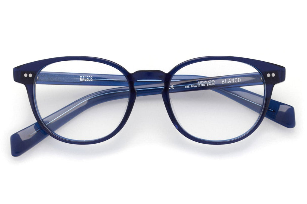 Kaleos Eyehunters - Blanco Eyeglasses Monochrome Blue