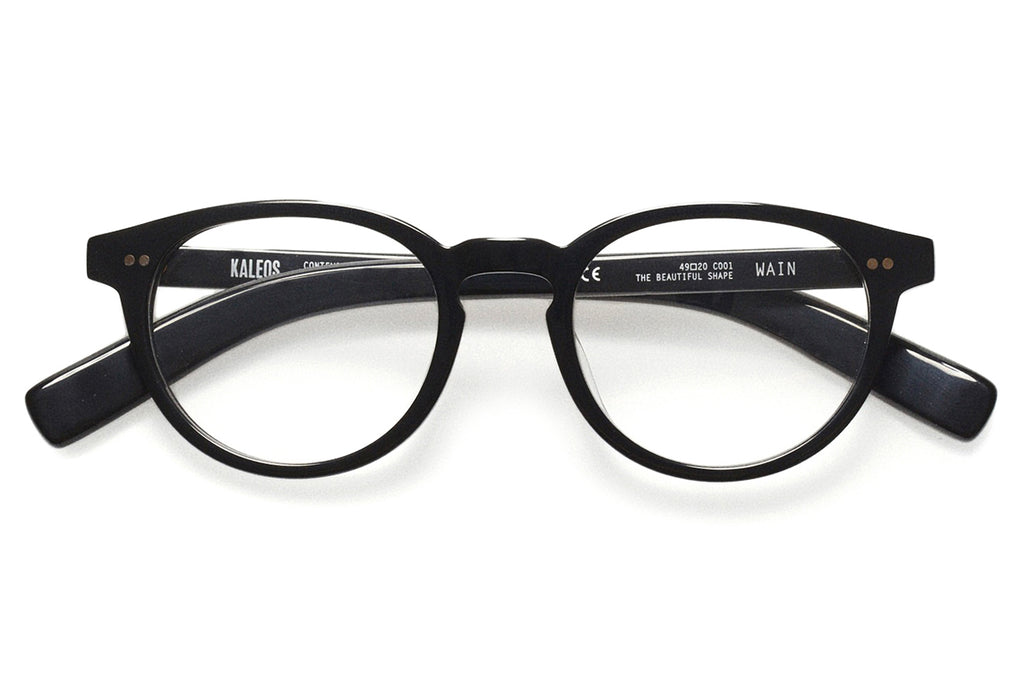 Kaleos Eyehunters - Wain Eyeglasses Black