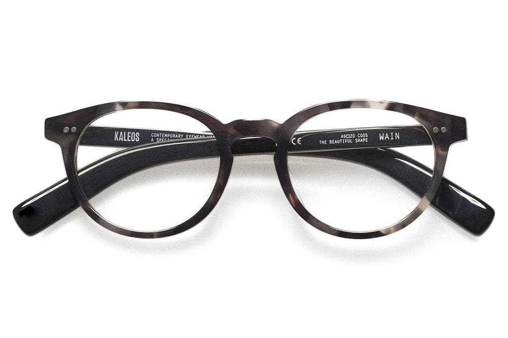 Kaleos Eyehunters - Wain Eyeglasses Grey Tortoise