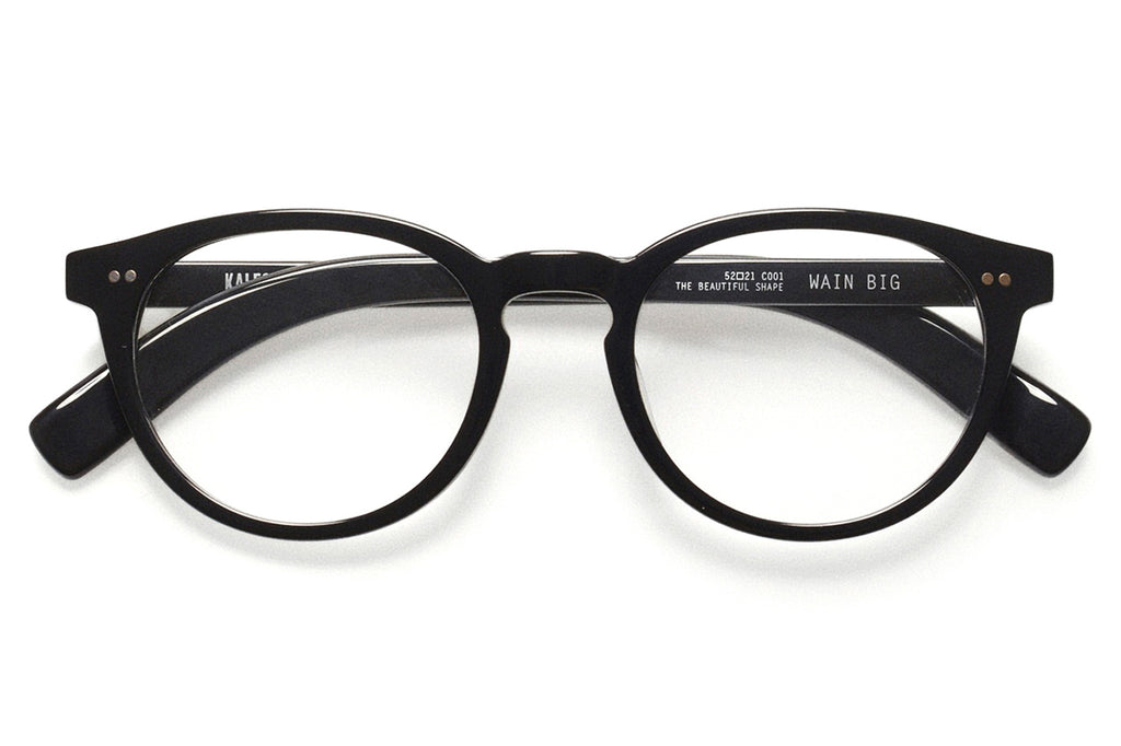 Kaleos Eyehunters - Wain Big Eyeglasses Black