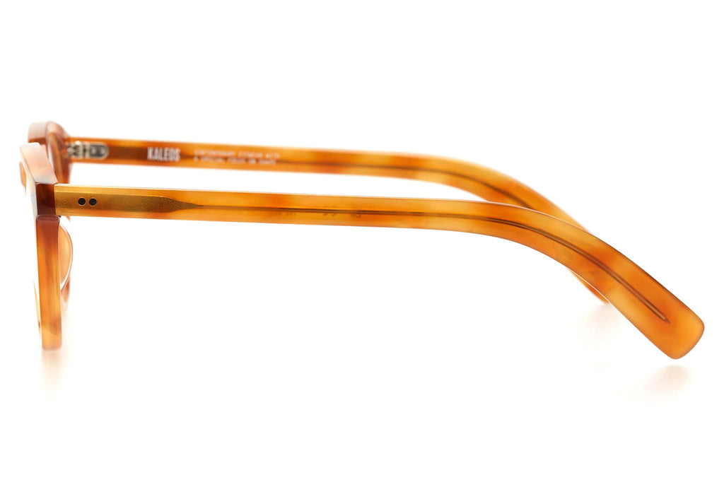 Kaleos Eyehunters - Wain Big Eyeglasses Amber