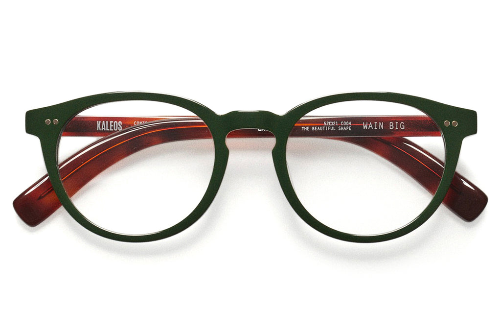Kaleos Eyehunters - Wain Big Eyeglasses Green