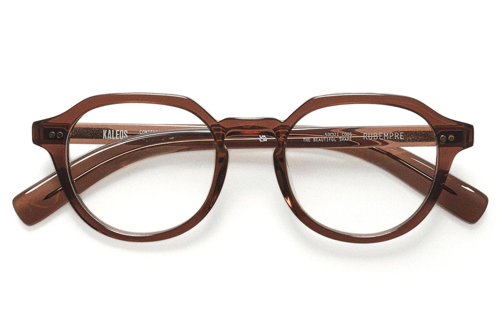 Kaleos Eyehunters - Rubempre Eyeglasses Brown