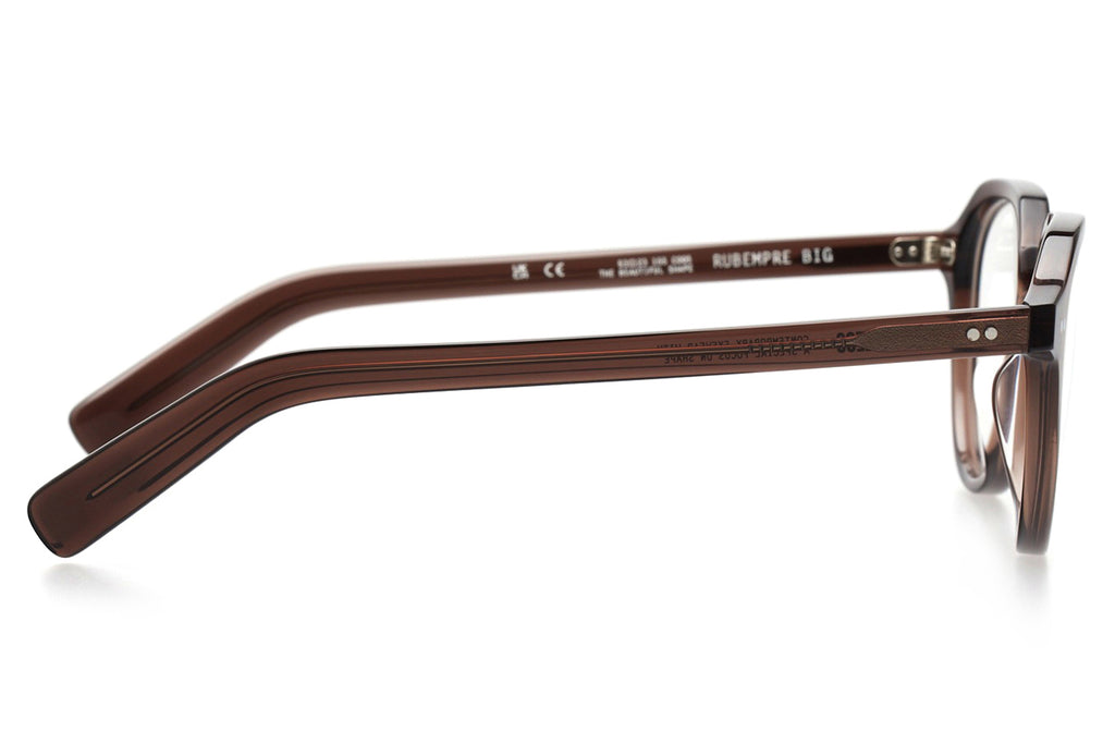 Kaleos Eyehunters - Rubempre Big Eyeglasses Brown