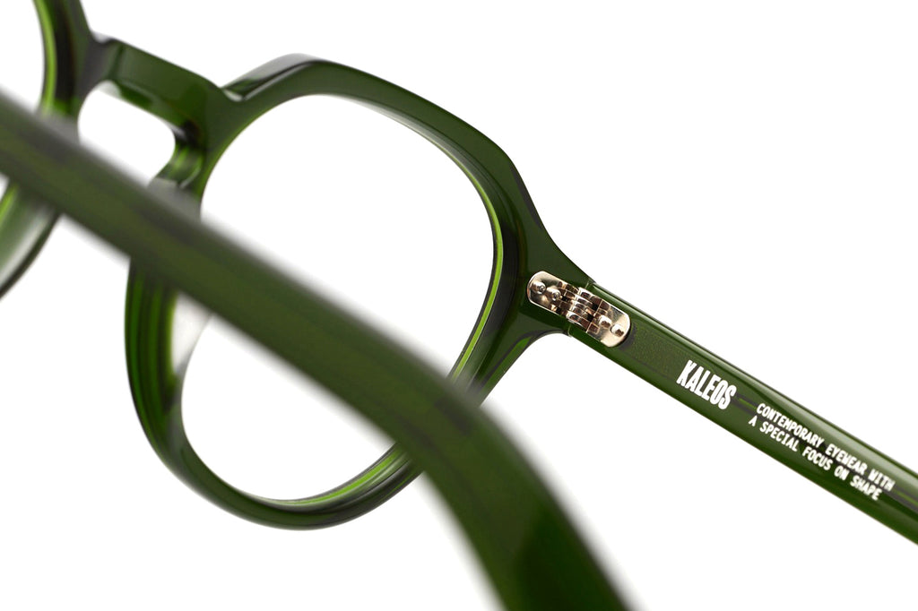 Kaleos Eyehunters - Rubempre Big Eyeglasses Green