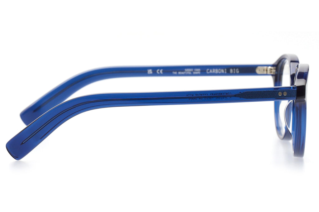 Kaleos Eyehunters - Carboni Big Eyeglasses Blue