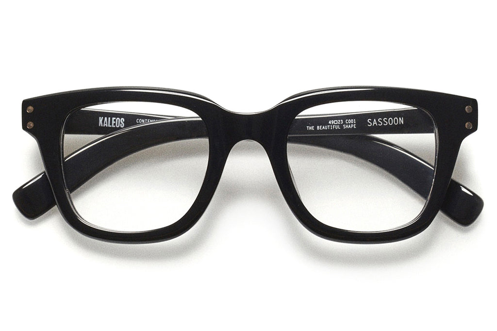 Kaleos Eyehunters - Sassoon Eyeglasses Black/Blue
