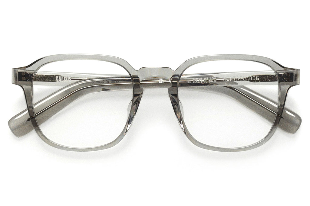 Kaleos Eyehunters - Montagu Big Eyeglasses Transparent Light Grey