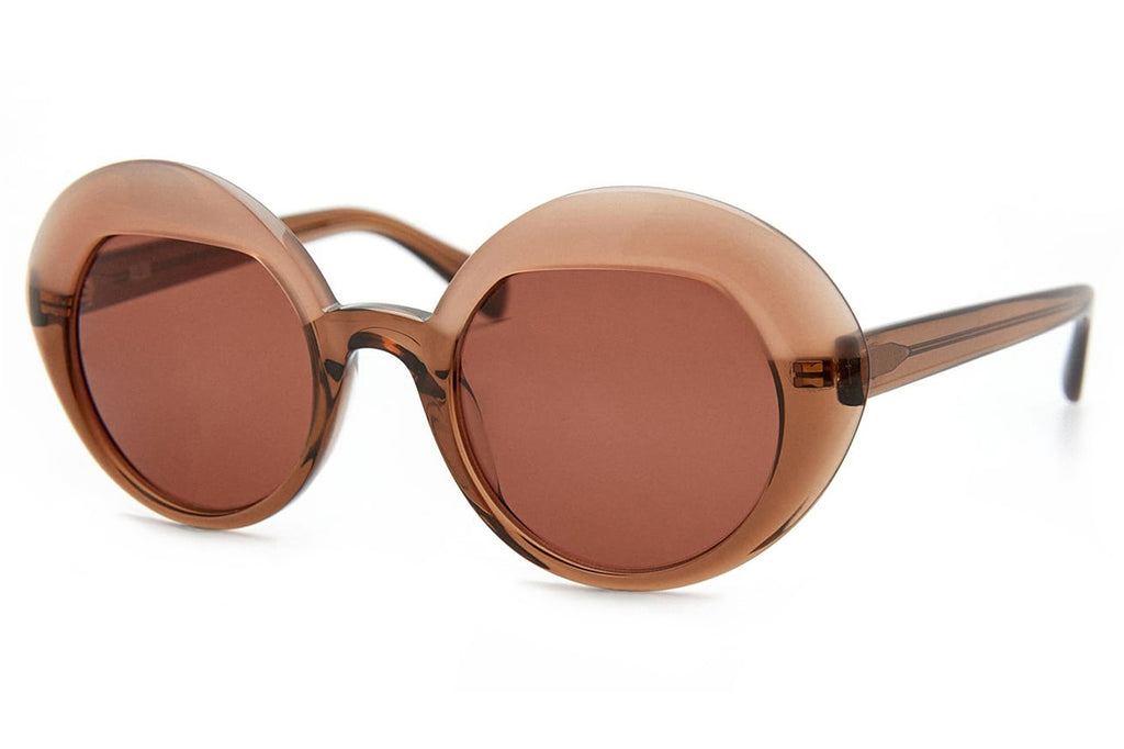 Kaleos Eyehunters - Parker Sunglasses Transparent Brown