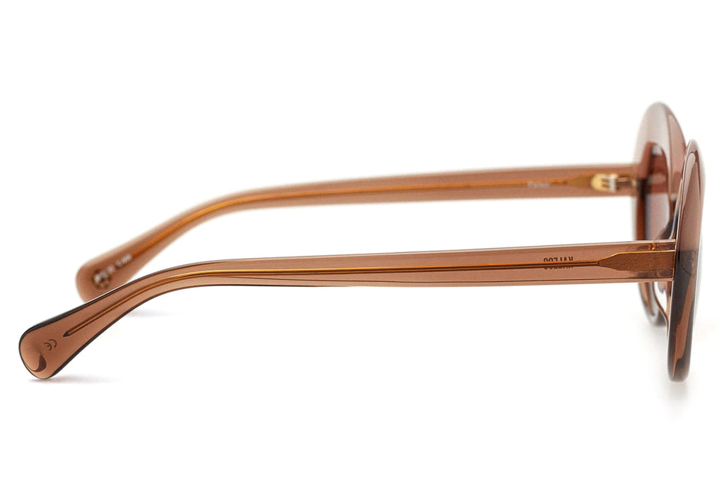 Kaleos Eyehunters - Parker Sunglasses Transparent Brown