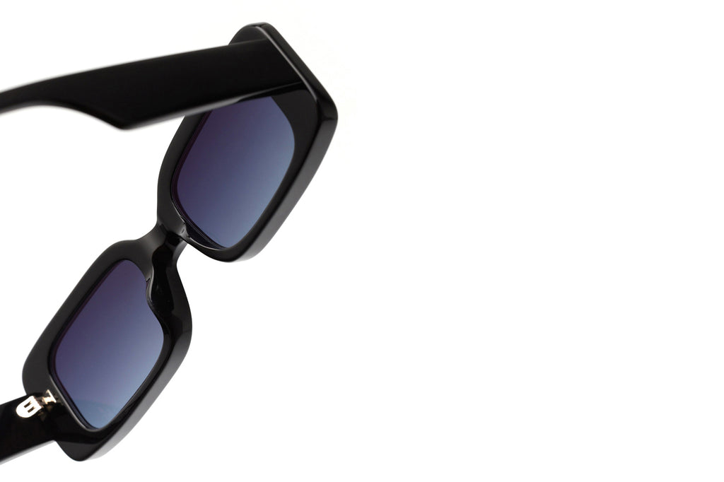 Kaleos Eyehunters - Barbarella Sunglasses Monochrome Black