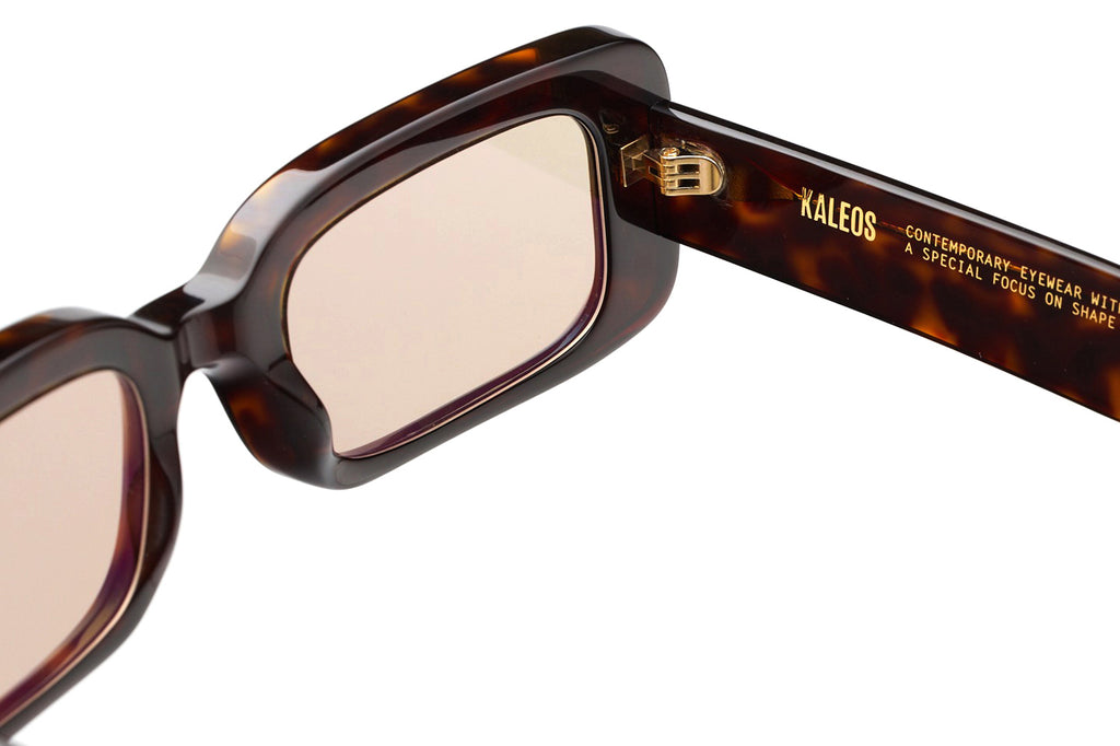 Kaleos Eyehunters - Barbarella Sunglasses Monochrome Dark Brown Tortoise