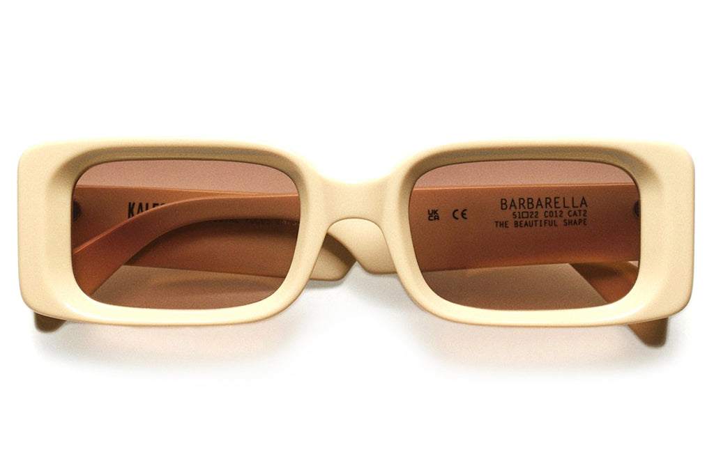 Kaleos Eyehunters - Barbarella Sunglasses Monochrome Beige