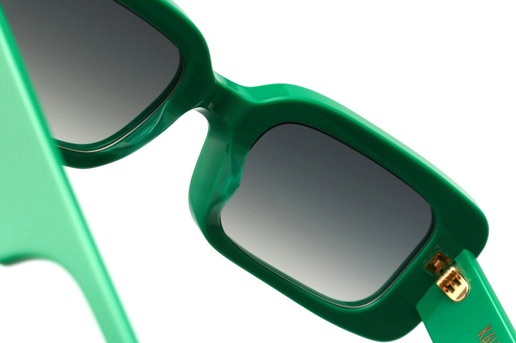 Kaleos Eyehunters - Barbarella Sunglasses Monochrome Green