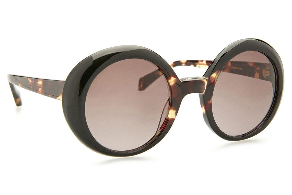 Kaleos Eyehunters - Woodhouse Sunglasses Black/Dark Brown Tortoise