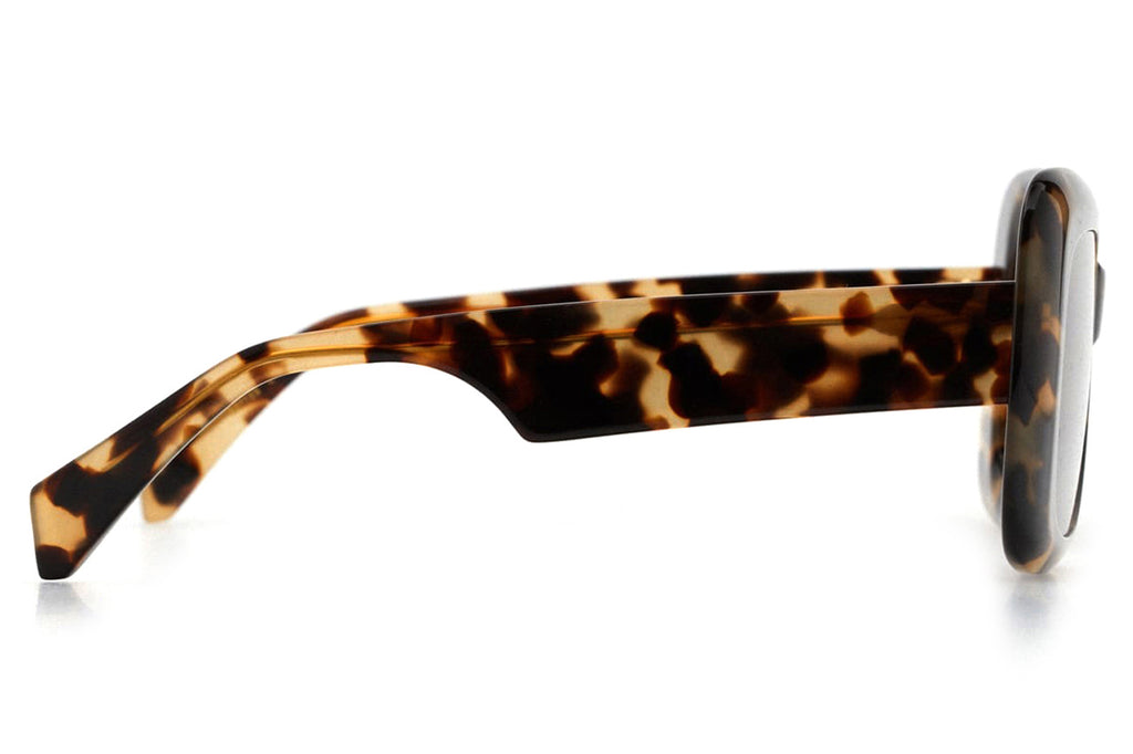 Kaleos Eyehunters - Grudet Sunglasses Monochrome Brown Havana