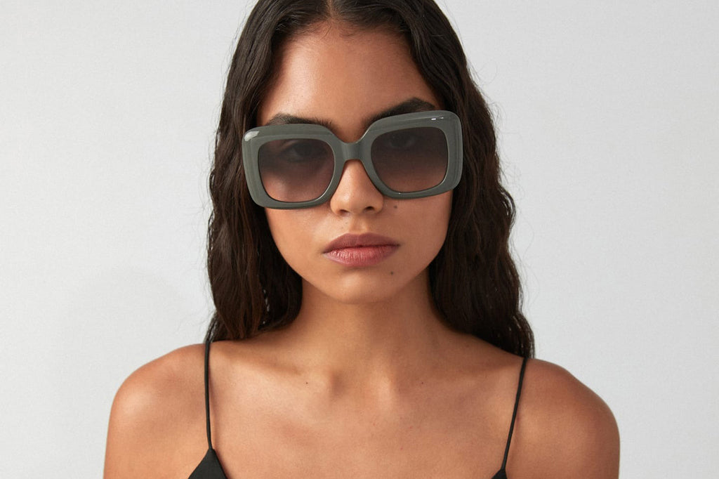 Kaleos Eyehunters - Grudet Sunglasses Monochrome Dark Grey