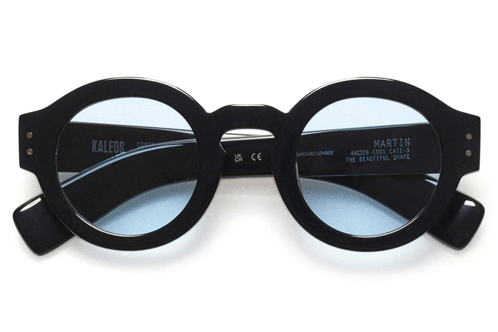 Kaleos Eyehunters - Martin Sunglasses Monochrome Black