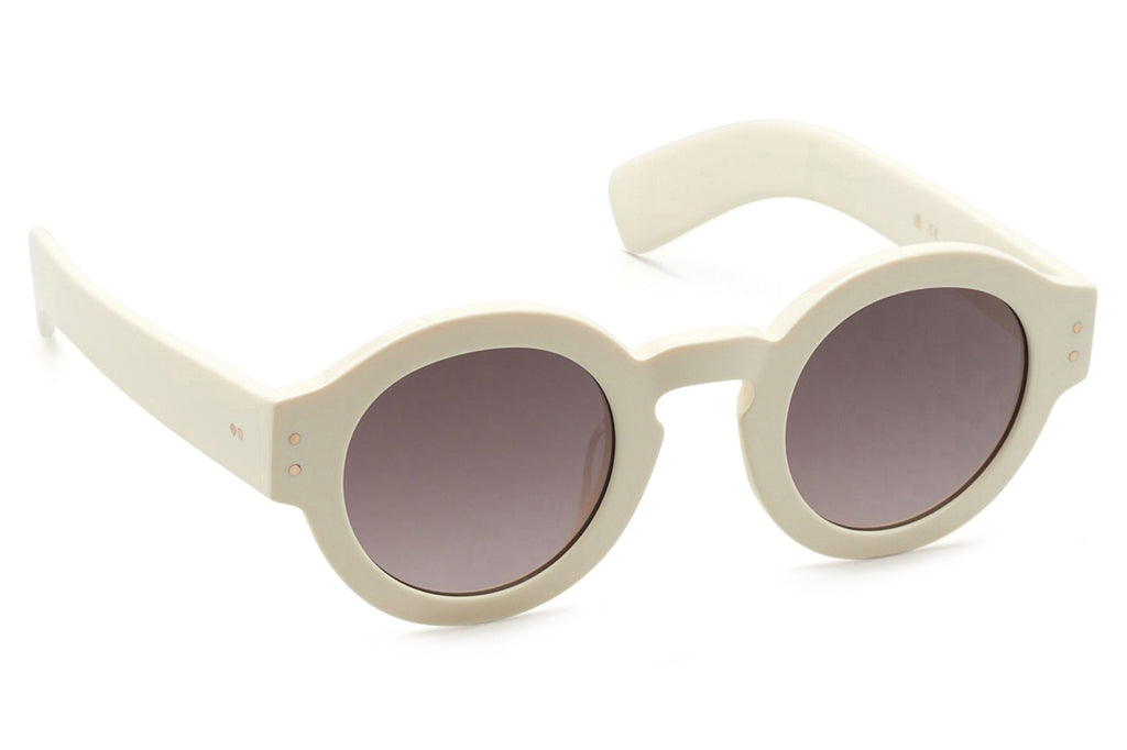 Kaleos Eyehunters - Martin Sunglasses Monochrome Opaque White