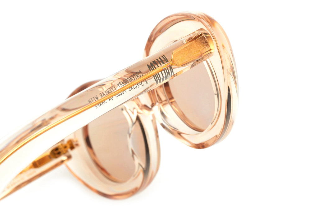 Kaleos Eyehunters - Tercell Sunglasses Transparent Champagne