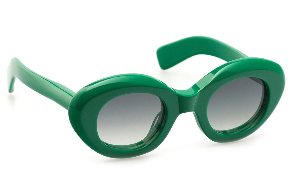 Kaleos Eyehunters - Tercell Sunglasses Monochrome Green