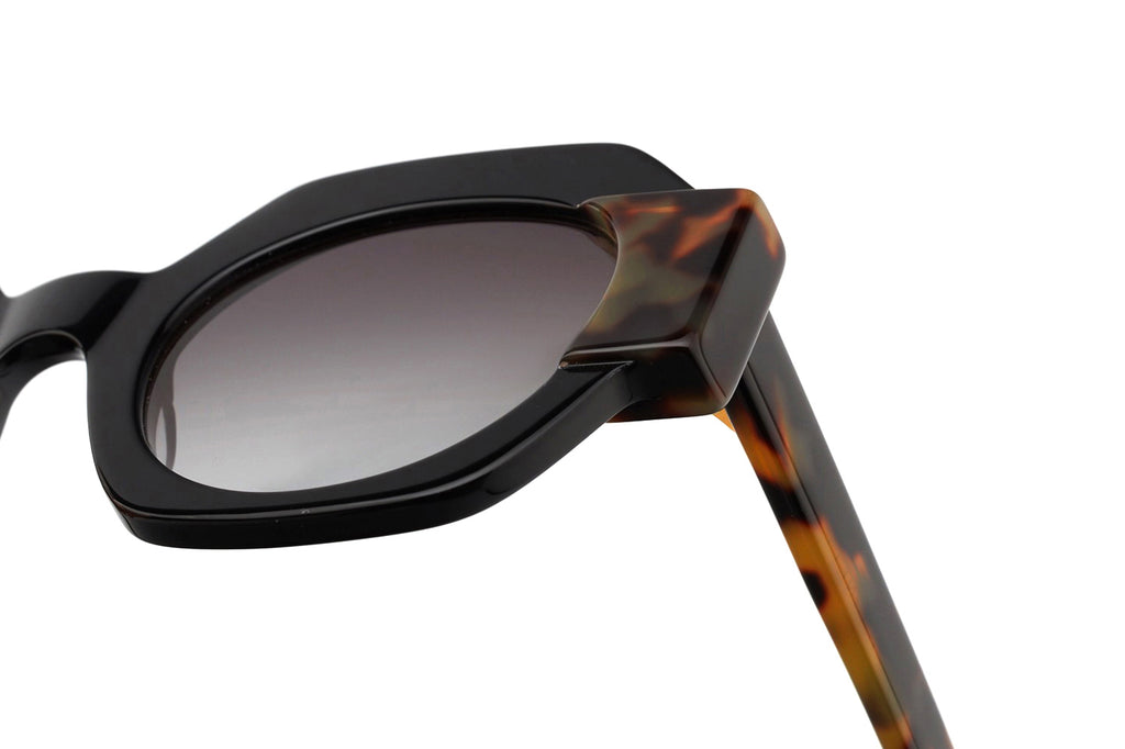 Kaleos Eyehunters - Darnell Sunglasses Black/Brown Tortoise