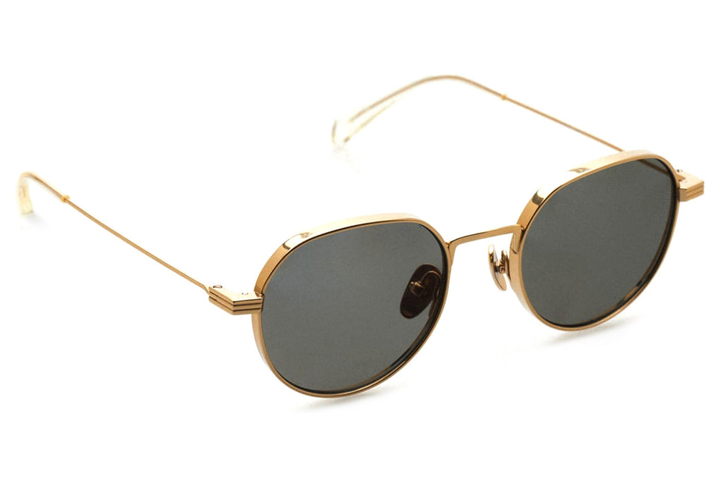 Kaleos Eyehunters - Oneal Sunglasses Gold with Grey Lenses