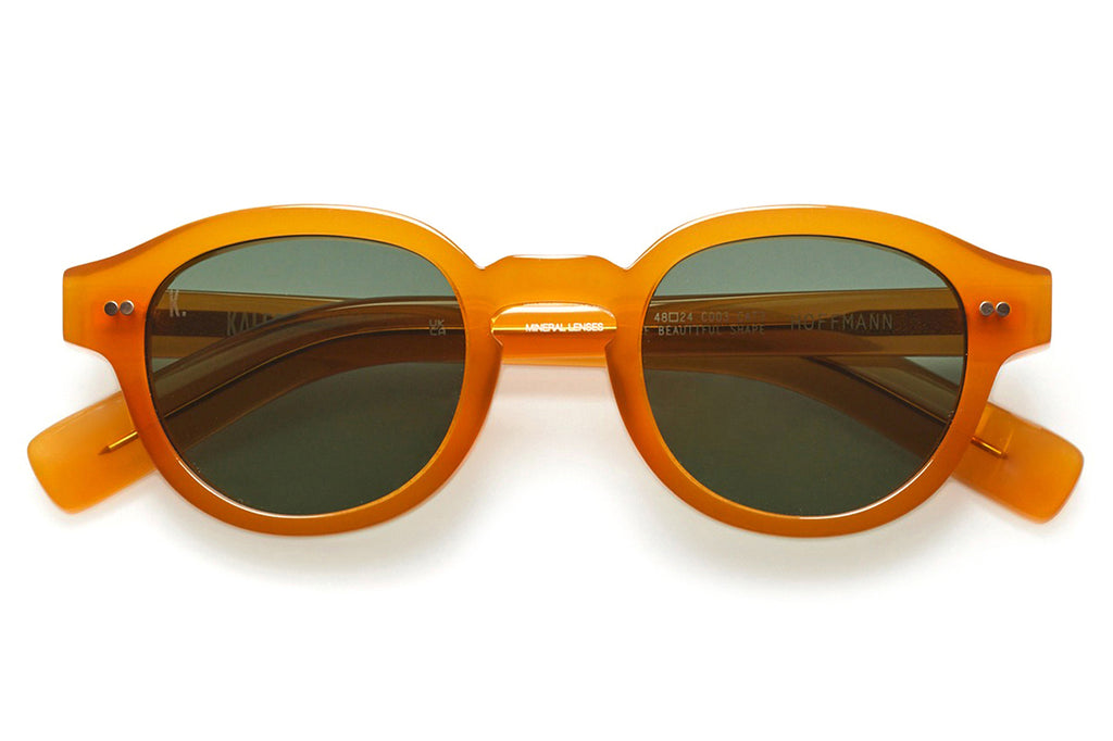 Kaleos Eyehunters - Hoffmann Sunglasses Amber