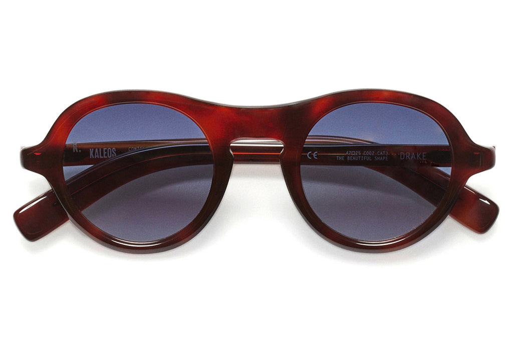 Kaleos Eyehunters - Drake Sunglasses Red Tortoise