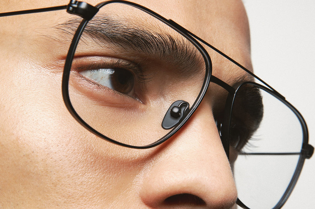 Kaleos Eyehunters - Baumer Eyeglasses Matte Black