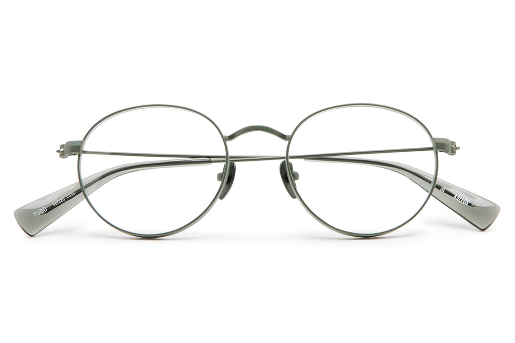 Kaleos Eyehunters - Todd Eyeglasses Greyish Green