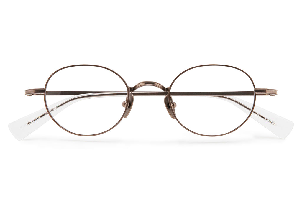 Kaleos Eyehunters - Mankiewicz Eyeglasses Brushed Dark Brown