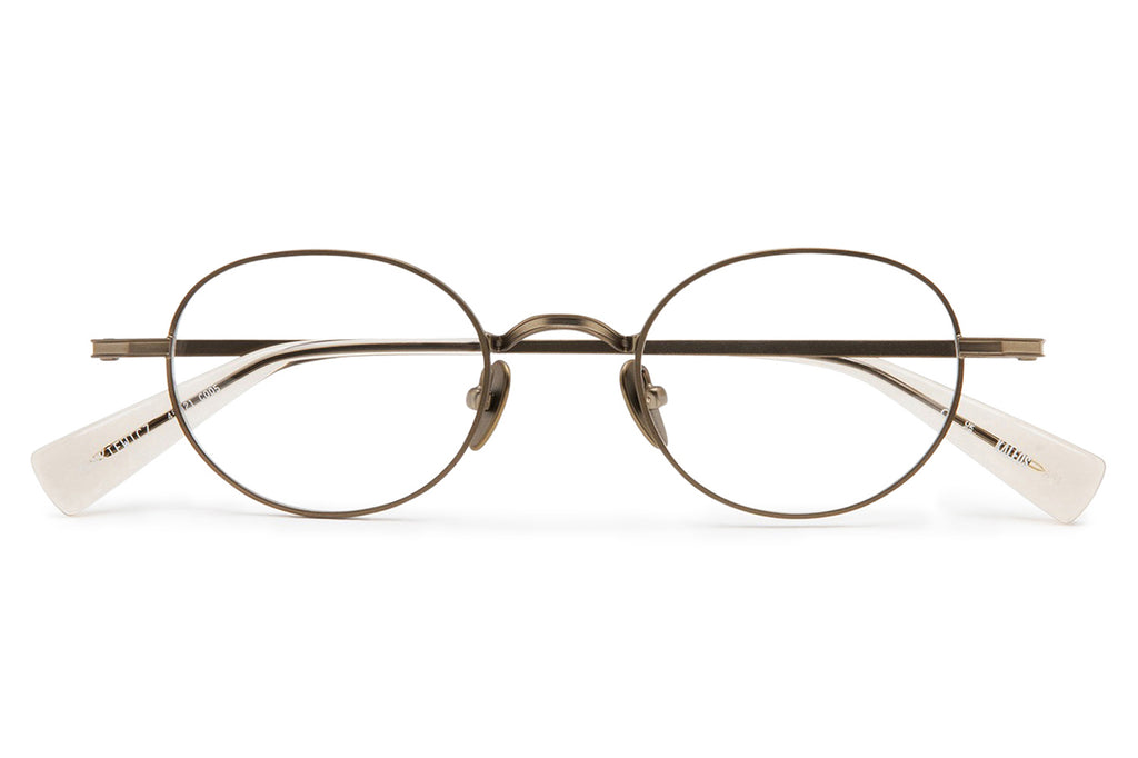 Kaleos Eyehunters - Mankiewicz Eyeglasses Brushed Silver