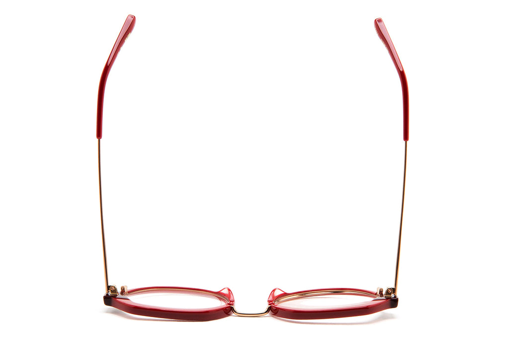 Kaleos Eyehunters - Ball Eyeglasses Red/Dark Burgundy