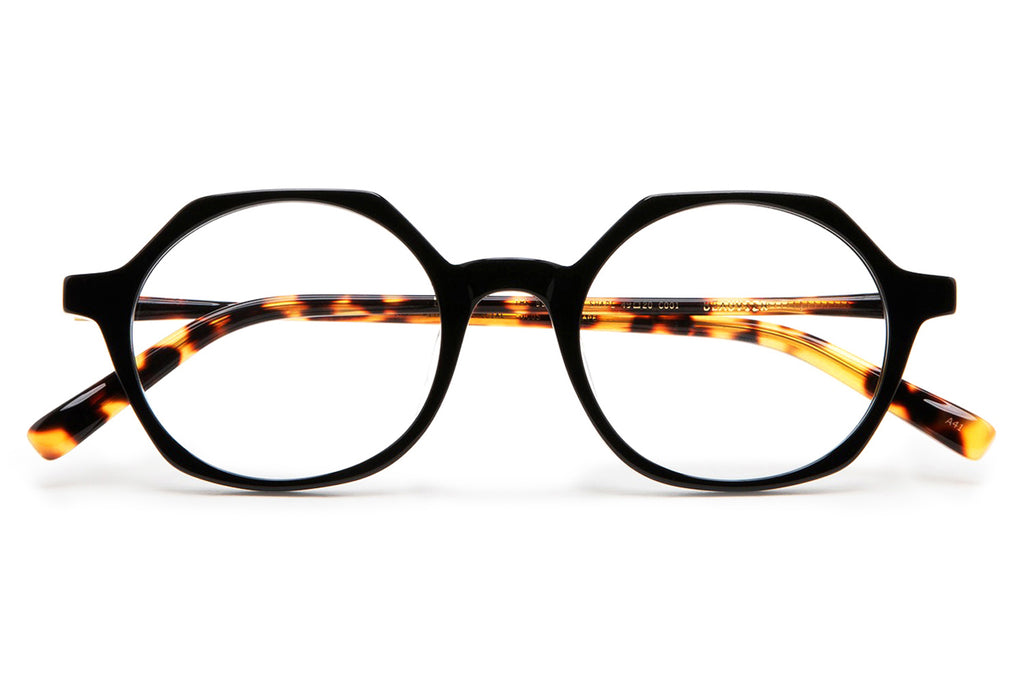 Kaleos Eyehunters - Beauvier Eyeglasses Black